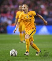 Fussball CHL 15/16 Viertelfinale: Atletico Madrid - FC Barcelona