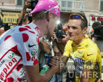 RAD  Tour de France 2003 8. Etappe Virenque  und Aldag