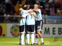 Fussball International 42. Copa America in VenezuelaPeru - Argentinien