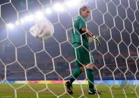 FUSSBALL  Olympia 2008  Peking  Halbfinale Brasilien - Deutschland