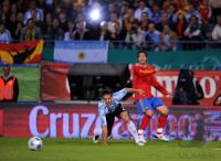 Fussball Nationalmannschaft : Spanien - Argentinien