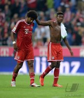 Fussball  1. Bundesliga Saison 2013/2014: FC Bayern Muenchen - Borussia Moenchengladbach