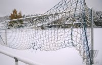 Fussball  2012/2013   SCHMUCKBILD; SPIELABSAGE; SCHNEE