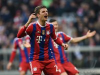 Fussball 1. Bundesliga Saison 14/15: Thomas Mueller (FC Bayern Muenchen)