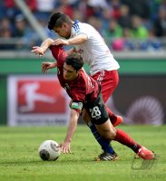 Fussball, 1. Bundesliga  Saison 2013/2014: Hannover 96 -  Hamburger SV