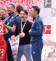 Fussball 1. Bundesliga Saison 18/19: Meister FC Bayern Muenchen