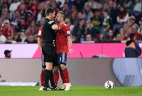 Fussball 1. Bundesliga Saison 18/19: FC Bayern Muenchen - Borussia Moenchengladbach