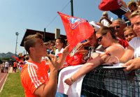 Fussball 1. Bundesliga :  Trainingslager des FC Bayern Muenchen