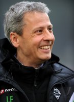 Fussball 1. Bundesliga, Saison 2011/2012: Trainer Lucien Favre (Borussia Moenchengladbach)