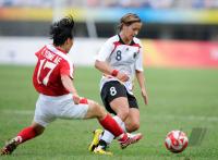 FUSSBALL  Olympia 2008   Vorrunde  Frauen  Nord Korea