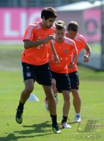 Fussball 1. Bundesliga :  Training beim FC Bayern Muenchen