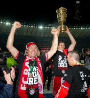 Fussball Saison 2012/2013: DFB Pokal Finale: FC Bayern Muenchen - VfB Stuttgart