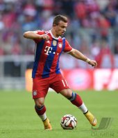 Fussball 1. Bundesliga Saison 14/15: Xherdan Shaqiri (FC Bayern Muenchen)