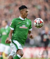 Fussball, 1. Bundesliga  Saison 2014/2015: Werder Bremen - Bayer 04 Leverkusen