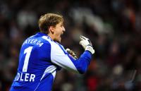 FUSSBALL 1. BUNDESLIGA: Leverkusen, ADLER