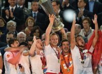 FUSSBALL EUROPA LEAGUE FINALE 13/14: JUBEL FC Sevilla