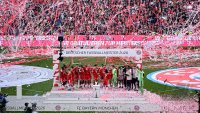 Fussball 1. Bundesliga 25/26: FC Bayern Muenchen 35. Deutschen Meisterschaft
