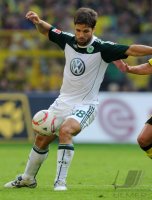 Fussball: 1. Bundesliga Saison 2010/2011: Wolfsburg, DIEGO Einzelaktion