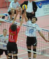 Volleyball 1. Bundesliga  08/09  ENBW TV Rottenburg  1-3  VfB Friedrichshafen