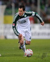 Fussball: 1. Bundesliga Saison 2010/2011: Wolfsburg - Moenchengladbach