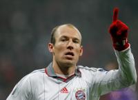 FUSSBALL  International CHL 09/10 : JUBEL ROBEN (FC Bayern  Muenchen)