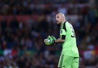 FUSSBALL SERIE A 2013/2014:  Torwart Christian Abbiati (AC Mailand)