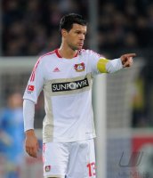 Fussball 1. Bundesliga  Saison 2011/2012:  Michael Ballack (Bayer 04 Leverkusen)