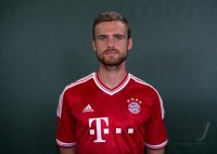 Fussball 1. Bundesliga 2013/2014:  Fototermin beim  FC Bayern Muenchen