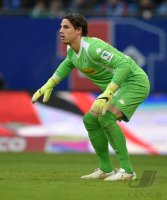 Fussball, 1. Bundesliga  Saison 2014/2015: Hamburger SV - Borussia Moenchengladbach