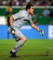 Fussball International  Testspiel:  JULIO CESAR (Brasilien)