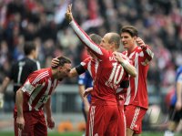 Fussball 1. Bundesliga : FC Bayern Muenchen - Hamburger SV