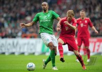 Fussball 1. Bundesliga, Saison 2011/2012: SV Werder Bremen - FC Bayern Muenchen