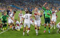 FUSSBALL WM 2014, FINALE: JUBEL Weltmeister Deutschland