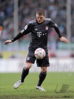 Fussball 1. Bundesliga  Saison 2010/2011: Bastian Schweinsteiger (FC Bayern Muenchen)