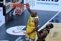 Basketball 1. Bundesliga 17/18 Hauptrunde: Walter Tigers Tuebingen - Basketball Laewen Braunschweig