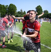 Fussball Relegation zur Regionalliga Sued  2024/2025   
TSG Balingen - Tuerk Guecue Friedberg