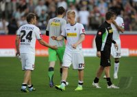 Fussball 1. Bundesliga  Saison 2011/2012:  Enttaeuschung Borussia Moenchengladbach