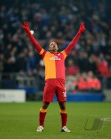 Fussball Champions League Achtelfinale 12/13: FC Schalke 04 - Galatasaray Istanbul