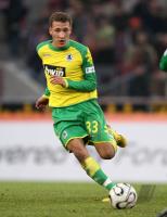 Fussball 2. Bundesliga: 1860 Muenchen, JOHNSON Einzelaktion