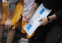 Basketball  1. Bundesliga  10/11  Walter Tigers Tuebingen - BBC Bayreuth