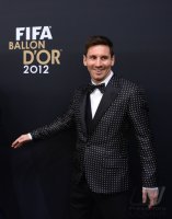 Fussball International  FIFA Ballon d Or 2012:  Lionel Messi (Barca)
