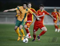 FUSSBALL INTERNATIONAL: Rumaenien - Australien
