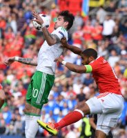 Fussball Europameisterschaft Achtelfinale 2016: Wales - Nordirland