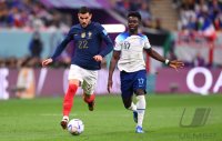 FUSSBALL WM 2022 Viertelfinale England - Frankreich