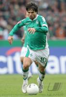 Fussball 1. Bundesliga: Werder, DIEGO Einzelaktion