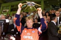 Fussball  1. Bundesliga  Ligacup  2000/2001: FC Bayern  M&Aring;&cedil;nchen - Hertha BSC Berlin