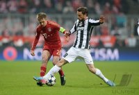 FUSSBALL INTERNATIONAL CHL VIERTELFINALE 12/13: FC Bayern Muenchen - Juventus Turin