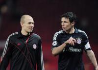 FUSSBALL  International CHL 09/10 :   Manchester United - FC Bayern  Muenchen