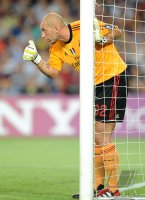 Fussball Champions League  Saison 2011/2012: Torwart Christian Abbiati (AC Mailand)
