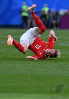 FUSSBALL WM 2018 Achtelfinale: Schweden - Schweiz